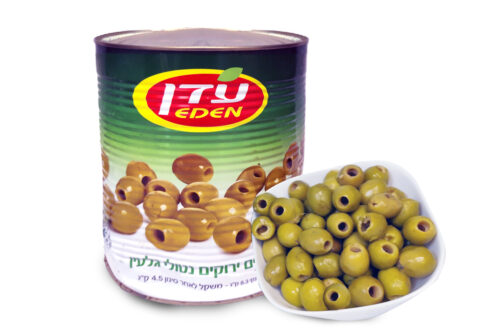 זיתים ירוקים נטולי גלעין 5 ק"ג